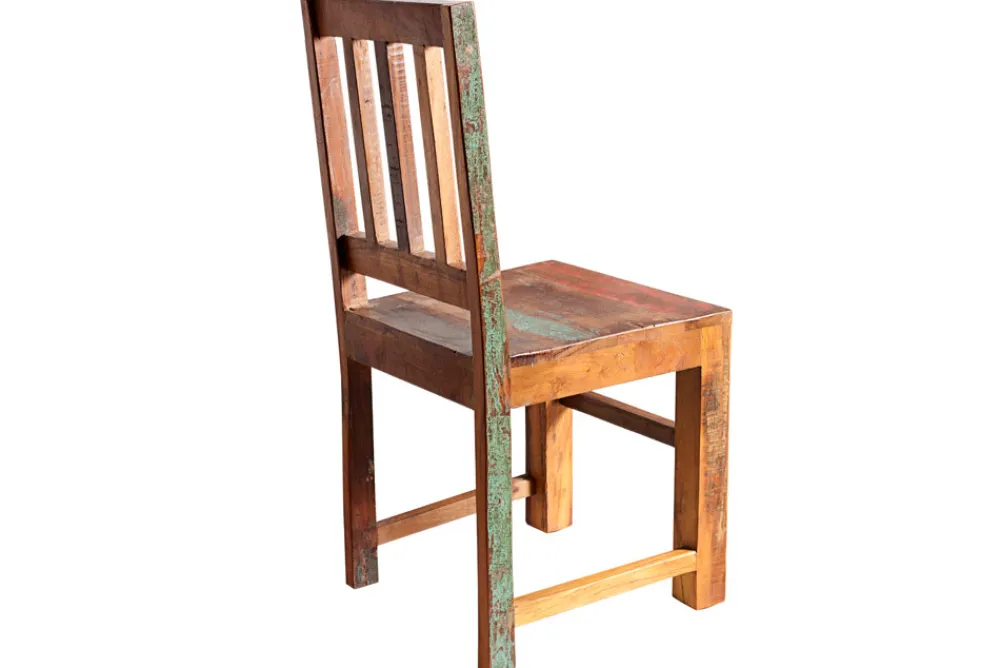 Riess-Ambiente Mehr...|Massivholzstühle > 2er Set Massiver Holz Stuhl JAKARTA aus recycelten Fischerbooten