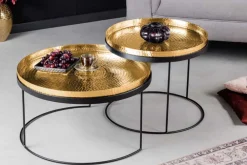 Riess-Ambiente Goldene Möbel|Couchtische & Truhen ><noscript><img width=