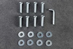 Riess-Ambiente Industrial Loft|Esstische > 2er Set Tischgestell U-FRAME 70cm Edelstahl gebürstet matt Tischbeine Kufe Esstisch