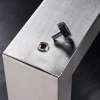 Riess-Ambiente Industrial Loft|Esstische > 2er Set Tischgestell U-FRAME 80cm Edelstahl gebürstet matt Tischbeine Kufe Esstisch