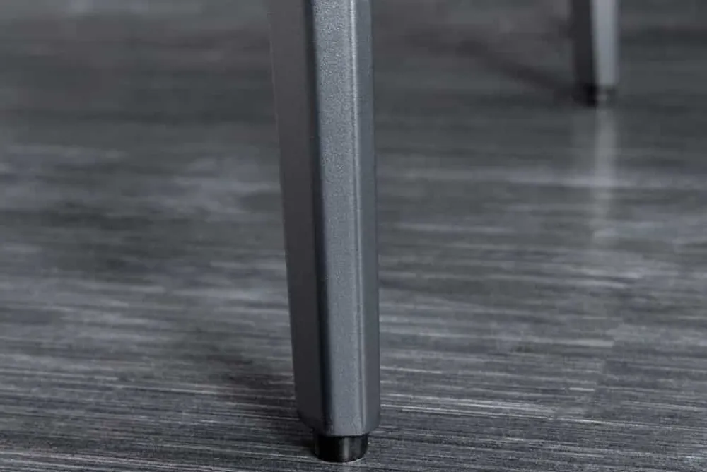 Riess-Ambiente Esstische > Esstisch MILANO 160cm weiß Marmor Keramik schwarzes Metallgestell