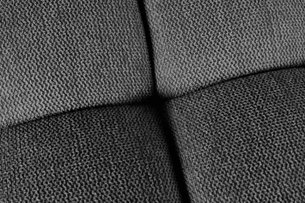 Riess-Ambiente Sitzbänke > Esszimmer Sitzbank PAPILLON 165cm anthrazit Flachgewebe mit Lehnen schwarzes Metallgestell