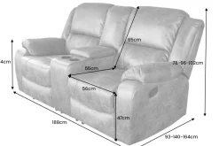 Riess-Ambiente 2-Sitzer Sofa|Sessel ><noscript><img width=