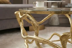 Riess-Ambiente Goldene Möbel|Couchtische & Truhen ><noscript><img width=