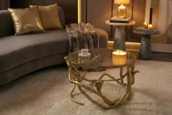Riess-Ambiente Goldene Möbel|Couchtische & Truhen ><noscript><img width=