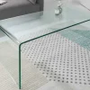 Riess-Ambiente Couchtische & Truhen > Extravaganter Glas Couchtisch FANTOME 110cm transparent