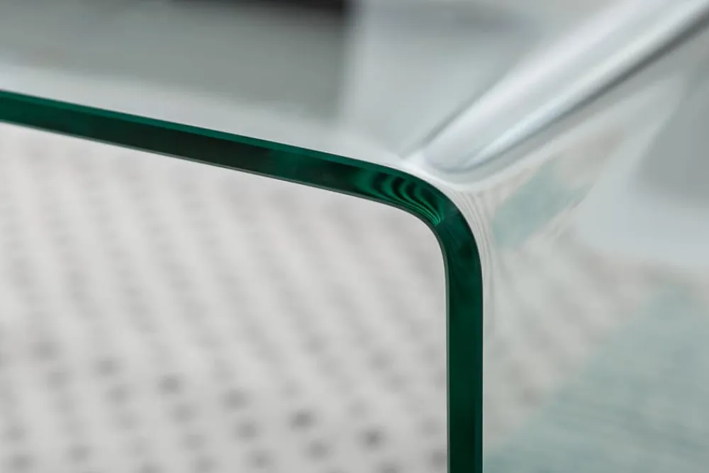 Riess-Ambiente Couchtische & Truhen > Extravaganter Glas Couchtisch FANTOME 110cm transparent
