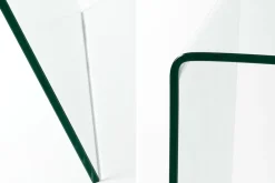 Riess-Ambiente Bürotische > Extravaganter Glas Schreibtisch FANTOME 120cm transparent Esstisch Ganzglastisch