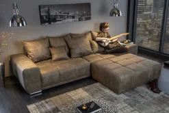 Riess-Ambiente Polsterhocker|Sitzhocker ><noscript><img width=
