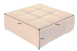 Riess-Ambiente Polsterhocker|Sitzhocker ><noscript><img width=