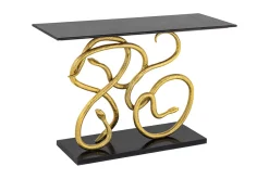 Riess-Ambiente Goldene Möbel|Konsolentische ><noscript><img width=