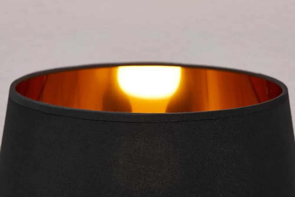 Riess-Ambiente Tischlampen > Extravagante Tischlampe BLACK BEAUTY 75cm schwarz gold Pferde-Skulptur