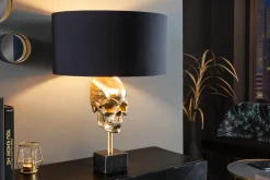 Riess-Ambiente Goldene Möbel|Tischlampen ><noscript><img width=