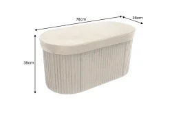 Riess-Ambiente Sitzbänke|Samt Möbel ><noscript><img width=