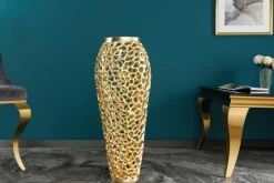 Riess-Ambiente Dekoration|Goldene Möbel ><noscript><img width=