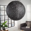 Riess-Ambiente Hängelampen > Filigrane Hängelampe COCOONING XL 60cm schwarz Kugelleuchte