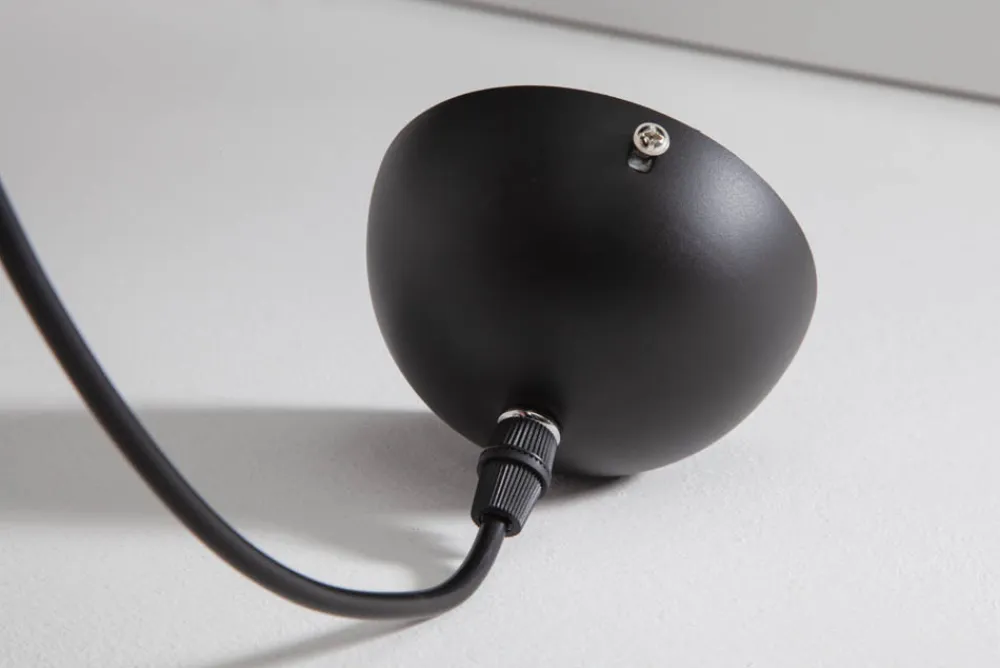 Riess-Ambiente Hängelampen > Filigrane Hängelampe COCOONING XL 60cm schwarz Kugelleuchte
