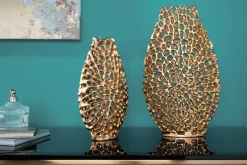 Riess-Ambiente Dekoration|Goldene Möbel ><noscript><img width=