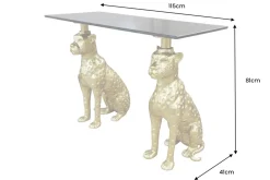 Riess-Ambiente Goldene Möbel|Konsolentische ><noscript><img width=
