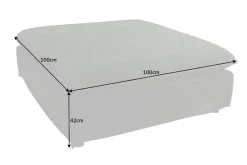 Riess-Ambiente Polsterhocker|Sitzhocker ><noscript><img width=