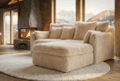 Riess-Ambiente 2-Sitzer Sofa|Sitzhocker ><noscript><img width=