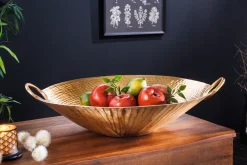 Riess-Ambiente Goldene Möbel|Schalen ><noscript><img width=