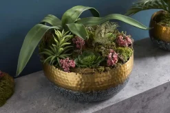 Riess-Ambiente Goldene Möbel|Schalen ><noscript><img width=