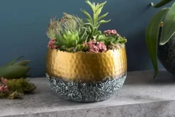 Riess-Ambiente Goldene Möbel|Schalen ><noscript><img width=