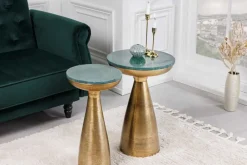 Riess-Ambiente Beistelltische|Goldene Möbel ><noscript><img width=