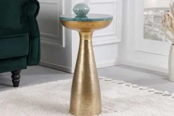 Riess-Ambiente Beistelltische|Goldene Möbel ><noscript><img width=