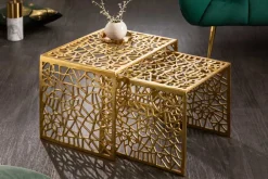 Riess-Ambiente Goldene Möbel|Couchtische & Truhen ><noscript><img width=