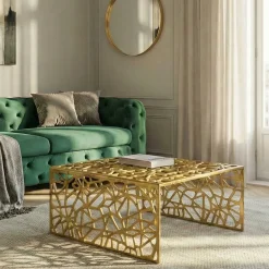 Riess-Ambiente Goldene Möbel|Couchtische & Truhen ><noscript><img width=