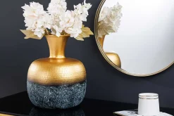 Riess-Ambiente Dekoration|Goldene Möbel ><noscript><img width=