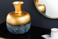 Riess-Ambiente Dekoration|Goldene Möbel ><noscript><img width=