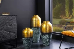 Riess-Ambiente Goldene Möbel|Vasen ><noscript><img width=