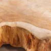 Riess-Ambiente Hängelampen > Handgefertigte Hängeleuchte HYPNOTIC 50cm natur Longan Massivholz