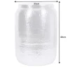 Riess-Ambiente Beistelltische > Handgefertigter Beistelltisch ORIENT STORAGE 50cm silber Hammerschlag Design mit Stauraum rund
