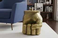 Riess-Ambiente Beistelltische|Goldene Möbel ><noscript><img width=