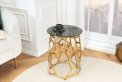 Riess-Ambiente Beistelltische|Goldene Möbel ><noscript><img width=