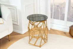 Riess-Ambiente Beistelltische|Goldene Möbel ><noscript><img width=