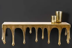 Riess-Ambiente Wandregale|Goldene Möbel ><noscript><img width=