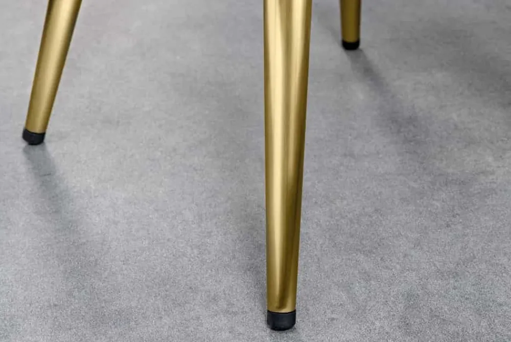 Riess-Ambiente Goldene Möbel|Industrial Loft > Höhenverstellbarer Barhocker INDUSTRIAL gold schwarz Metall rund drehbar Industrial Design