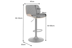 Riess-Ambiente Skandinavisch|Barhocker ><noscript><img width=