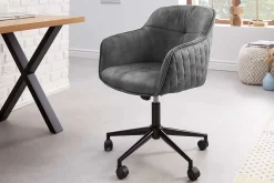 Riess-Ambiente Samt Möbel|Bürostühle ><noscript><img width=