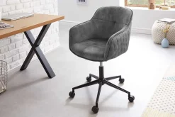 Riess-Ambiente Samt Möbel|Bürostühle ><noscript><img width=