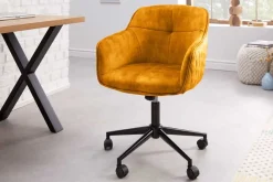 Riess-Ambiente Samt Möbel|Bürostühle ><noscript><img width=