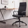 Riess-Ambiente Bürostühle > Höhenverstellbarer Bürostuhl LAZIO schwarz Kunstleder drehbar mit Rollen