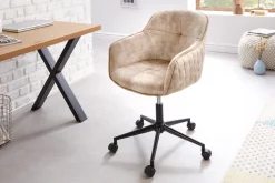 Riess-Ambiente Samt Möbel|Bürostühle ><noscript><img width=
