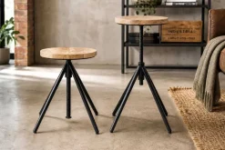 Riess-Ambiente Sitzhocker|Industrial Loft ><noscript><img width=