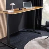 Riess-Ambiente Bürotische|Industrial Loft > Höhenverstellbarer Schreibtisch OAK DESK 140cm natur Eiche-Design schwarzes Metallgestell